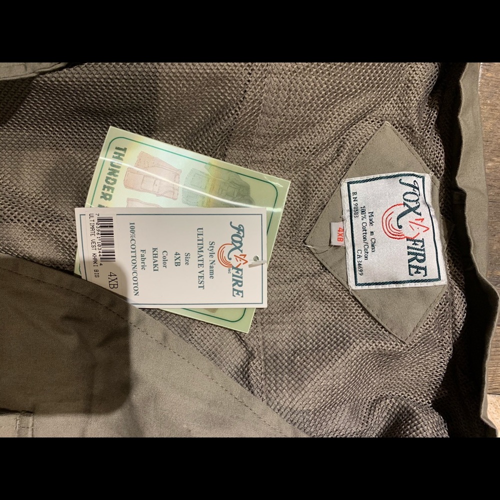 Fox Fire hunting fishing vest